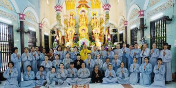 Đồng Nai: Chùa Tam Bảo tổ chức khóa tu niệm Phật một ngày lần thứ 25