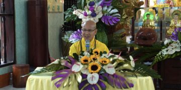 Đồng Nai: Chùa Tam Bảo tổ chức khóa tu niệm Phật một ngày lần thứ 25